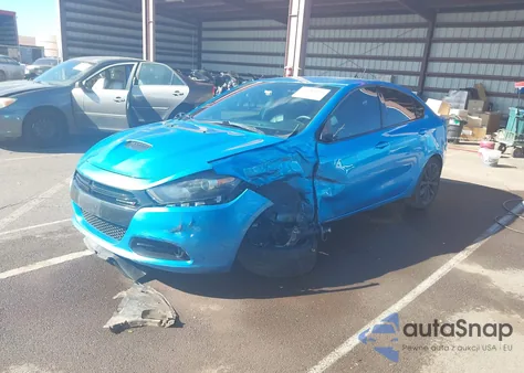 2016 Dodge Dart Gt Sport Blacktop from USA, damaged, VIN 1C3CDFGB6GD821252